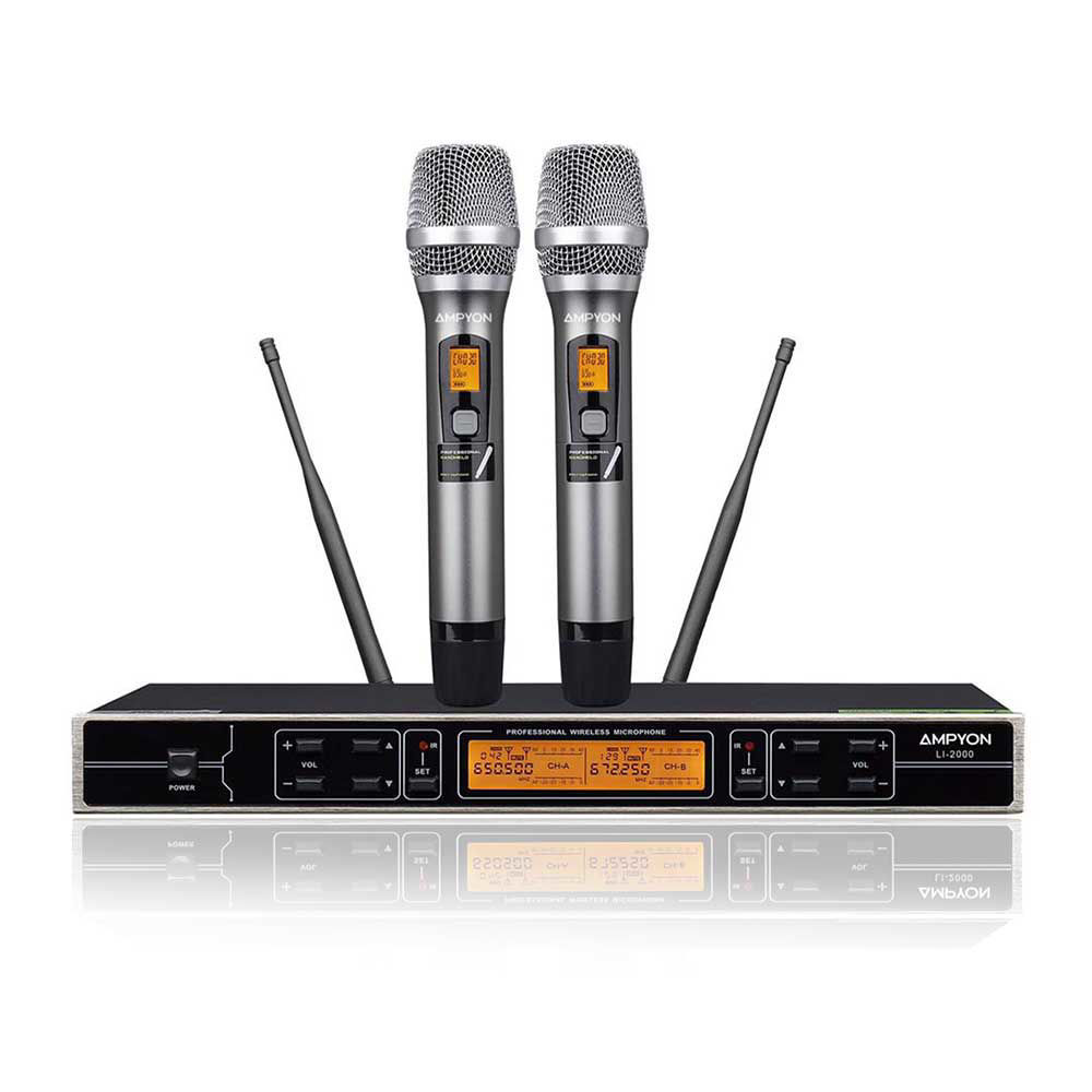 Microphone Wireless 2000/UHF