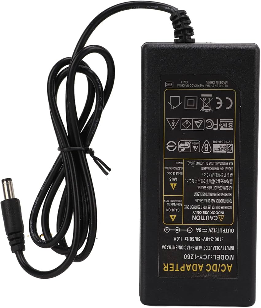 محول كاميرات 12V/5Aجديد