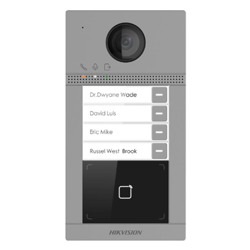 IP HIKVISION INTERCOM 4 Button/DS-KV8413-WME1(C)