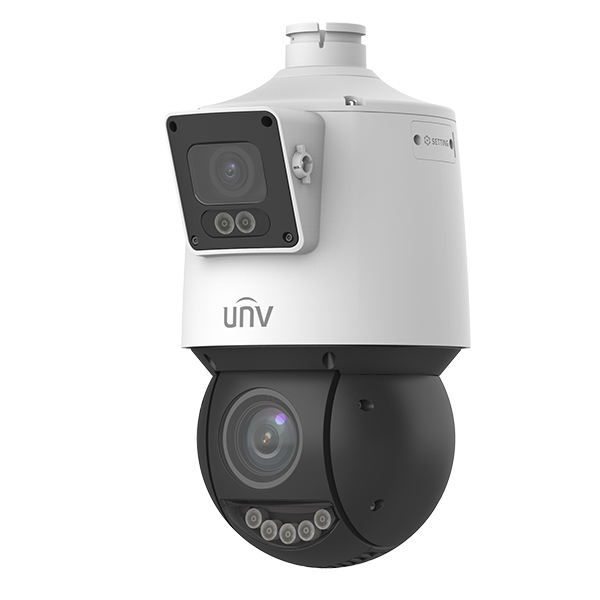 Camera Ptz IP UNV 4MP+4MP 25X ColorHunter MultiView Dual-light / IPC94144SFW-X25-F40C
