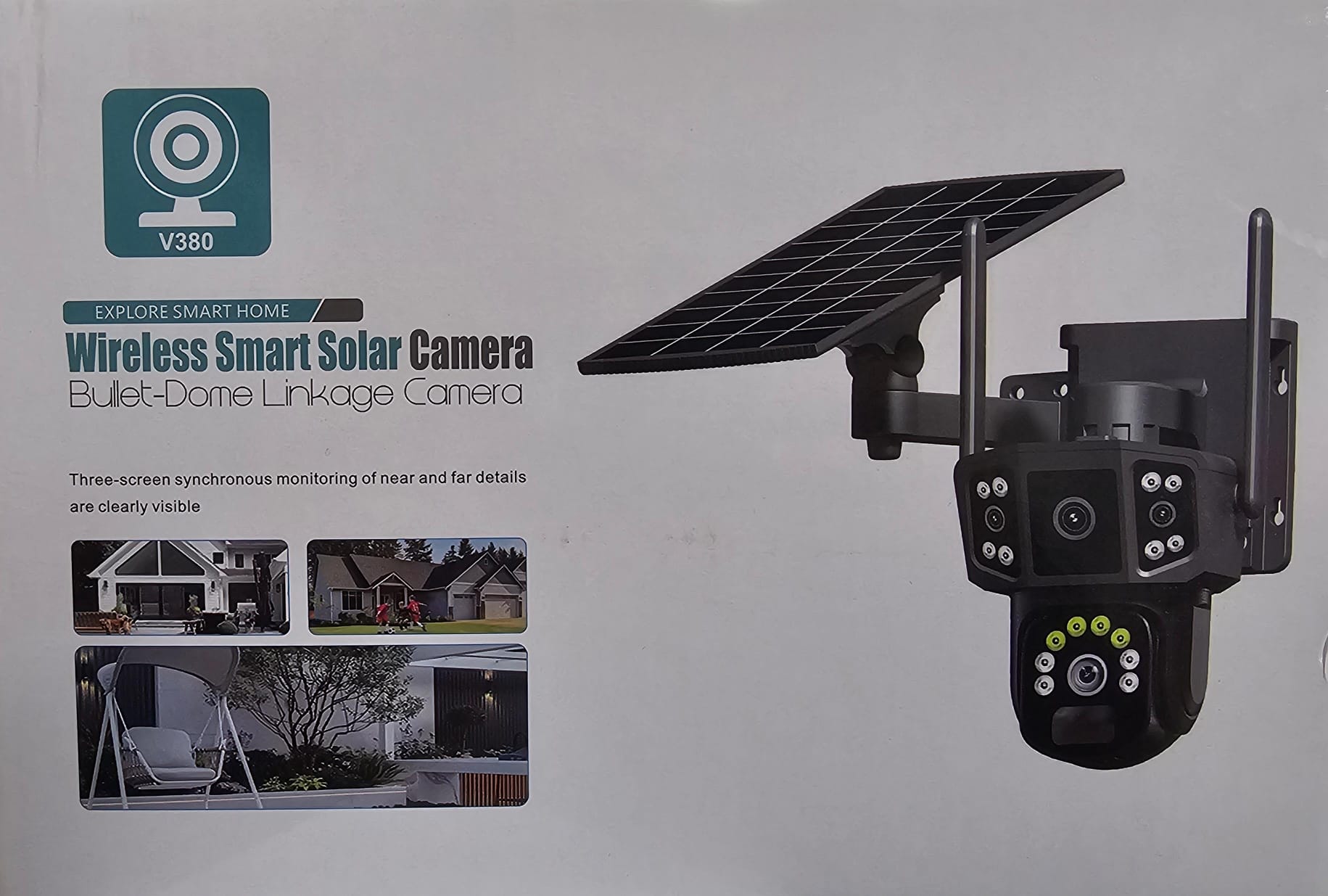  كاميرة واي فاي على الطاقة الشمسية Camera Ptz wifi /solar